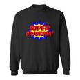 Super Grandma Comic Book Style Superhero Sweatshirt Super Grandma Comic Book Style Superhero Sweatshirt