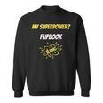 My Superpower Flipbook Comic Style Superpower Sweatshirt