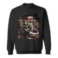 T-Rex Dinosaur Reading Books In Book Library Bookstore Sweatshirt T-Rex Dinosaur Reading Books In Book Library Bookstore Sweatshirt