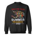 Tails And Tales Summer Reading 2022 Book Reading Teen Dragon Sweatshirt Tails And Tales Summer Reading 2022 Book Reading Teen Dragon Sweatshirt