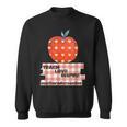 Teach Love Inspire Valentines Day Book 6th Grade Teacher Sweatshirt Teach Love Inspire Valentines Day Book 6th Grade Teacher Sweatshirt