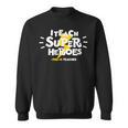 I Teach Super Heroes Comic Book Hero Pre-K Teacher Sweatshirt I Teach Super Heroes Comic Book Hero Pre-K Teacher Sweatshirt