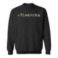 Teacher Text Graphic Write Create Inspire Book Reading Squad Sweatshirt