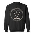 Threadless Grey Sky Chai Hockey Romance Book Club Graphic Sweatshirt