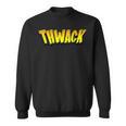 THWACK Vintage Retro Comic Book Sweatshirt