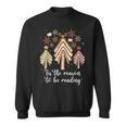 Tis The Season To Be Reading Books Christmas Tree Book Lover Sweatshirt Tis The Season To Be Reading Books Christmas Tree Book Lover Sweatshirt