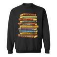 History Book Stack Leaders African American Pride Sweatshirt History Book Stack Leaders African American Pride Sweatshirt