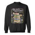 History Month Books Black African American Teachers Sweatshirt
