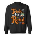 Trick Or Read Halloween Books Reading Lover Reader Sweatshirt