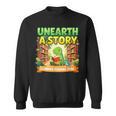 Unearth A Story Dinosaur Summer Reading 2026 Books Sweatshirt Unearth A Story Dinosaur Summer Reading 2026 Books Sweatshirt