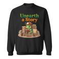 Unearth a Story Summer 2026 Dinosaur Reading Books Dino Sweatshirt