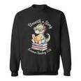 Unearth A Story Summer Reading 2026 Cute Dino Book Lover Sweatshirt
