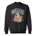 Unearth A Story Summer Reading 2026 Dinosaur Books Sweatshirt Unearth A Story Summer Reading 2026 Dinosaur Books Sweatshirt
