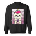 Unicorn With Book Sweatshirt Unicorn With Book Sweatshirt
