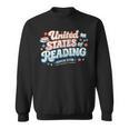 United States Of Reading Patriotic Book Lover Sweatshirt