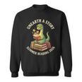 Unreath a Story Summer Library Reading 2026 Dinosaur Book Sweatshirt Unreath a Story Summer Library Reading 2026 Dinosaur Book Sweatshirt