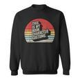 Vintage This Is My Book Character Costume Halloween Sweatshirt