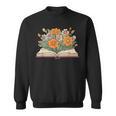 Vintage Book Lover Teacher Wildflowers Reading Read Graphic Sweatshirt Vintage Book Lover Teacher Wildflowers Reading Read Graphic Sweatshirt