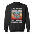 Vintage Book Reading Teacher Read Books Nerd Reader Sweatshirt