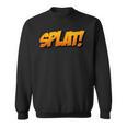 Vintage Comic Book Collector Reader Sound Effect Splat Sweatshirt Vintage Comic Book Collector Reader Sound Effect Splat Sweatshirt