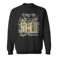 Vintage Floral Bookshelf I Have No Shelf Control Book Lovers Sweatshirt