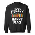 Vintage The Library Librarian Book Reading Sweatshirt Vintage The Library Librarian Book Reading Sweatshirt