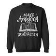 Vintage Reading Reader Read Bibliomane Library Book Sweatshirt