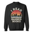 Vintage Retro I Read Banned Books Sweatshirt