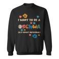 I Want To Be A Schwa Read Book Reading Librarian Sweatshirt