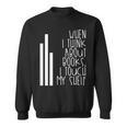 When I Think About Books I Touch My Shelf Reading T-Shirt Sweatshirt
