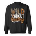 Wild About Reading Book Animal Children's Book Lover Teacher Sweatshirt