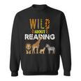 Wild About Reading Books Zoo Animals Love Book Reading Sweatshirt Wild About Reading Books Zoo Animals Love Book Reading Sweatshirt