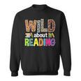 Wild About Reading Library Day Reading Books & Bookworm Sweatshirt