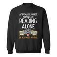 Woman Book Librarian Reading Pitbull Dog Owner Women Sweatshirt Woman Book Librarian Reading Pitbull Dog Owner Women Sweatshirt