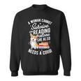A Woman Cannot Survive On Reading AloneShirt Corgi Book Sweatshirt A Woman Cannot Survive On Reading AloneShirt Corgi Book Sweatshirt