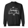 Women's Bookmas Time Reading Book Lover Holiday Print Apparel Sweatshirt Women's Bookmas Time Reading Book Lover Holiday Print Apparel Sweatshirt