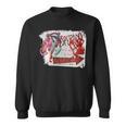 Women's DCC The Desperado Club So Fun It Hurts Graffiti Sign Book Sweatshirt