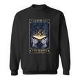 Women's Mystic Tarot Card The Reader Book Lover Sweatshirt