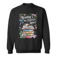 Women's Reading Is My Favorite Sport Reader Book Lovers Sweatshirt Women's Reading Is My Favorite Sport Reader Book Lovers Sweatshirt