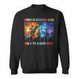 Women's Summer Reading 2026 Unearth A Story Dinosaur Books Sweatshirt Women's Summer Reading 2026 Unearth A Story Dinosaur Books Sweatshirt
