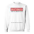18th Birthday Guest Book Shirt Party And Celebration Idea Sweatshirt