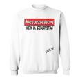 21st Birthday Guest Book Sweatshirt