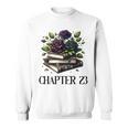23rd Birthday Chapter 23 Bookish Spicy Book Dark Romance Sweatshirt 23rd Birthday Chapter 23 Bookish Spicy Book Dark Romance Sweatshirt