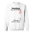 25th Birthday Man Woman Guest Book Party Round Birthday Sweatshirt 25th Birthday Man Woman Guest Book Party Round Birthday Sweatshirt