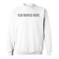 Anti Censorship Read Banned Books Sweatshirt