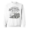 Anti-Social Book Club Bookish Introvert Readers Sweatshirt