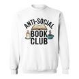 Anti-Social Book Club Booktrovert Bookish Bookworm Sweatshirt