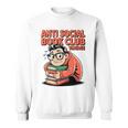 Anti Social Book Club Vintage Retro Reader Art Premium Tri-Blend Sweatshirt Anti Social Book Club Vintage Retro Reader Art Premium Tri-Blend Sweatshirt