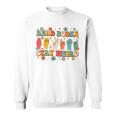 ASL American Sign Language Reads Books Stays Weird Sweatshirt ASL American Sign Language Reads Books Stays Weird Sweatshirt