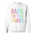 BACK TO THE BOOKS Happy First Day School Future Grads Premium Tri-Blend Sweatshirt